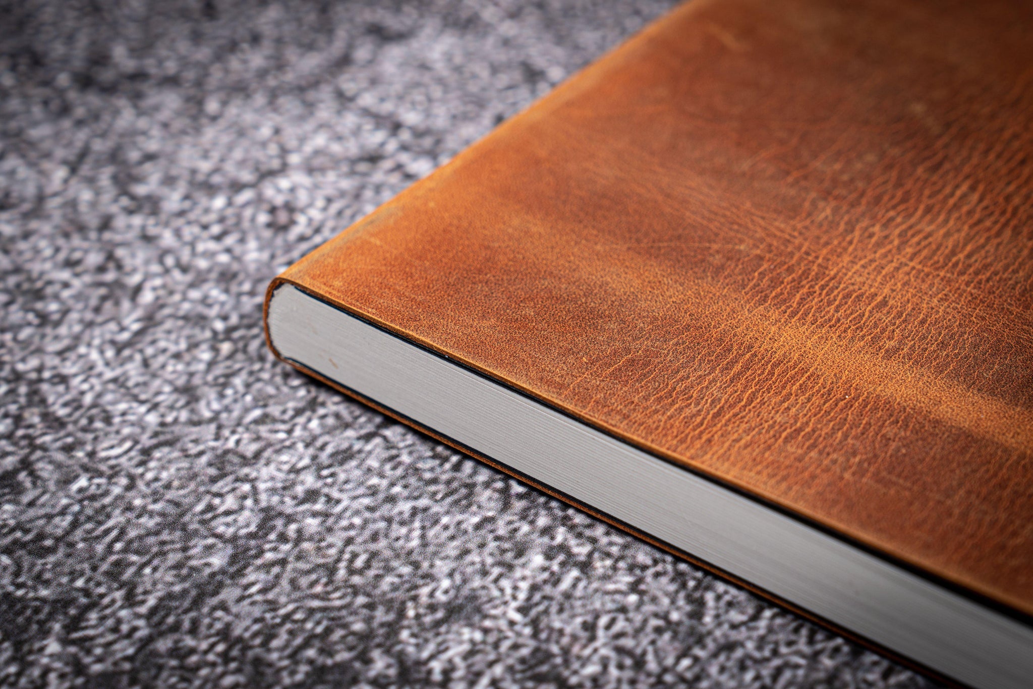 Brown leather journal, magic grimoire - Ouroboros – TeoStudio