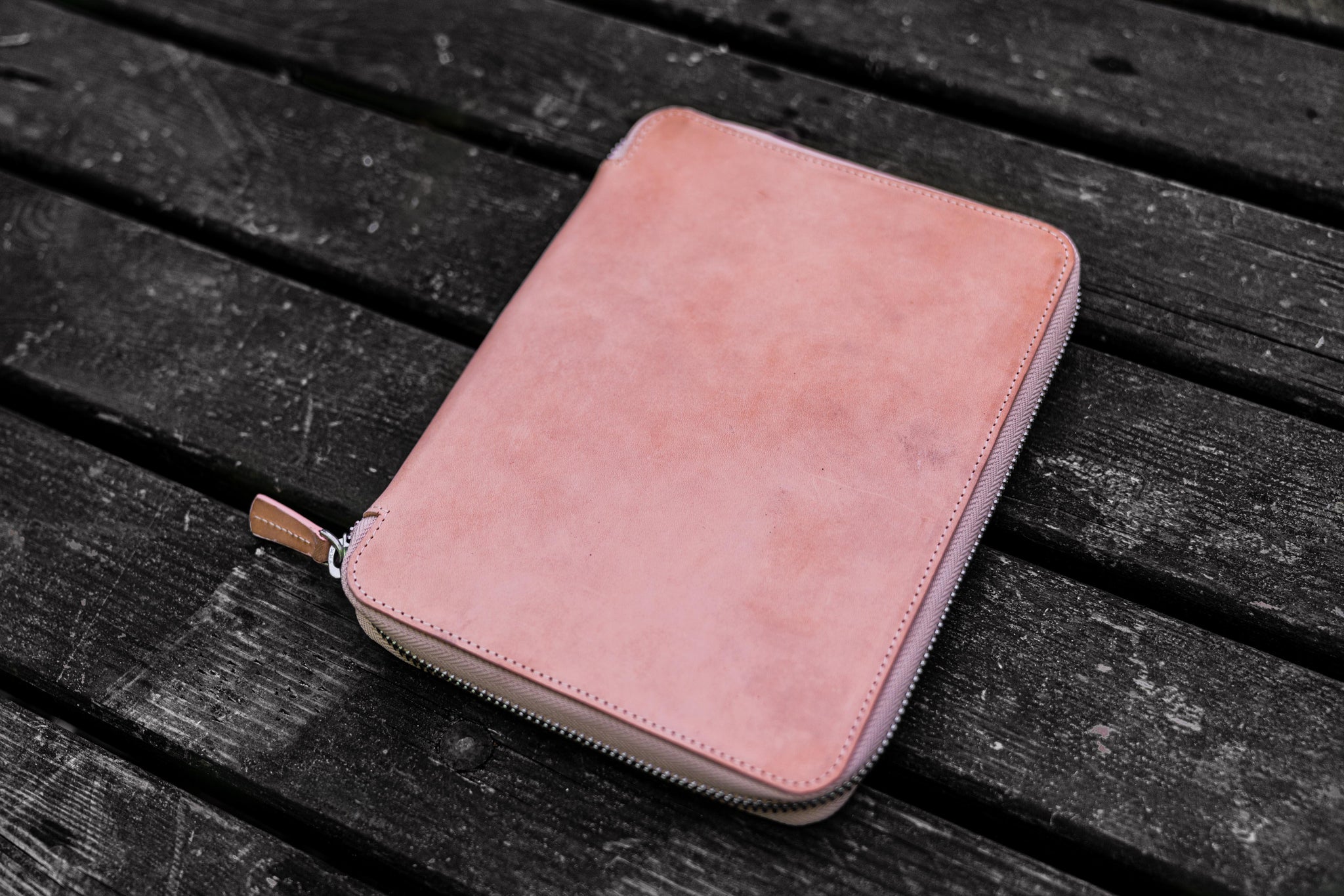 Leather Rhodia A5 Notebook & iPad Mini Cover - Dark Brown