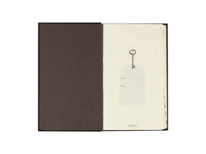 Midori 5 Years Diary - Door - Black