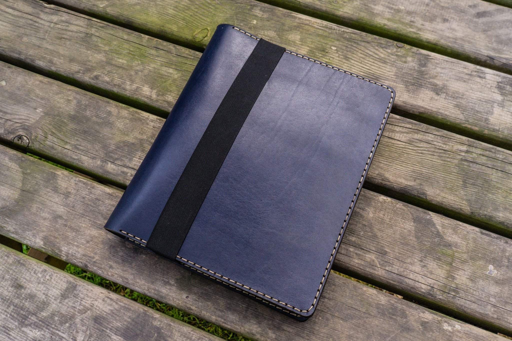 A5 Leather Notebook Cover For iPad Mini - Galen Leather