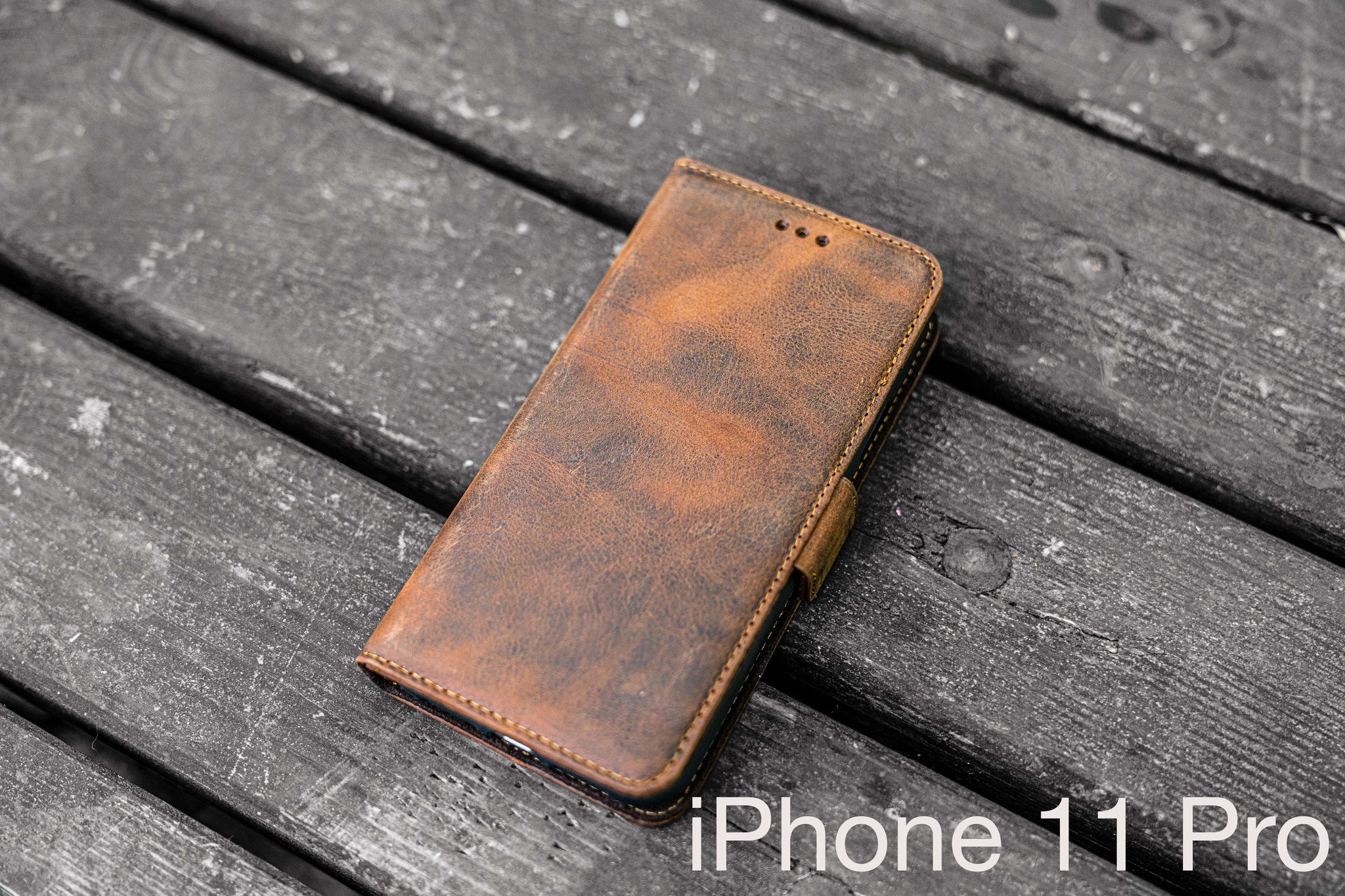 iPhone X Leather Wallet Case - No.01 - Galen Leather
