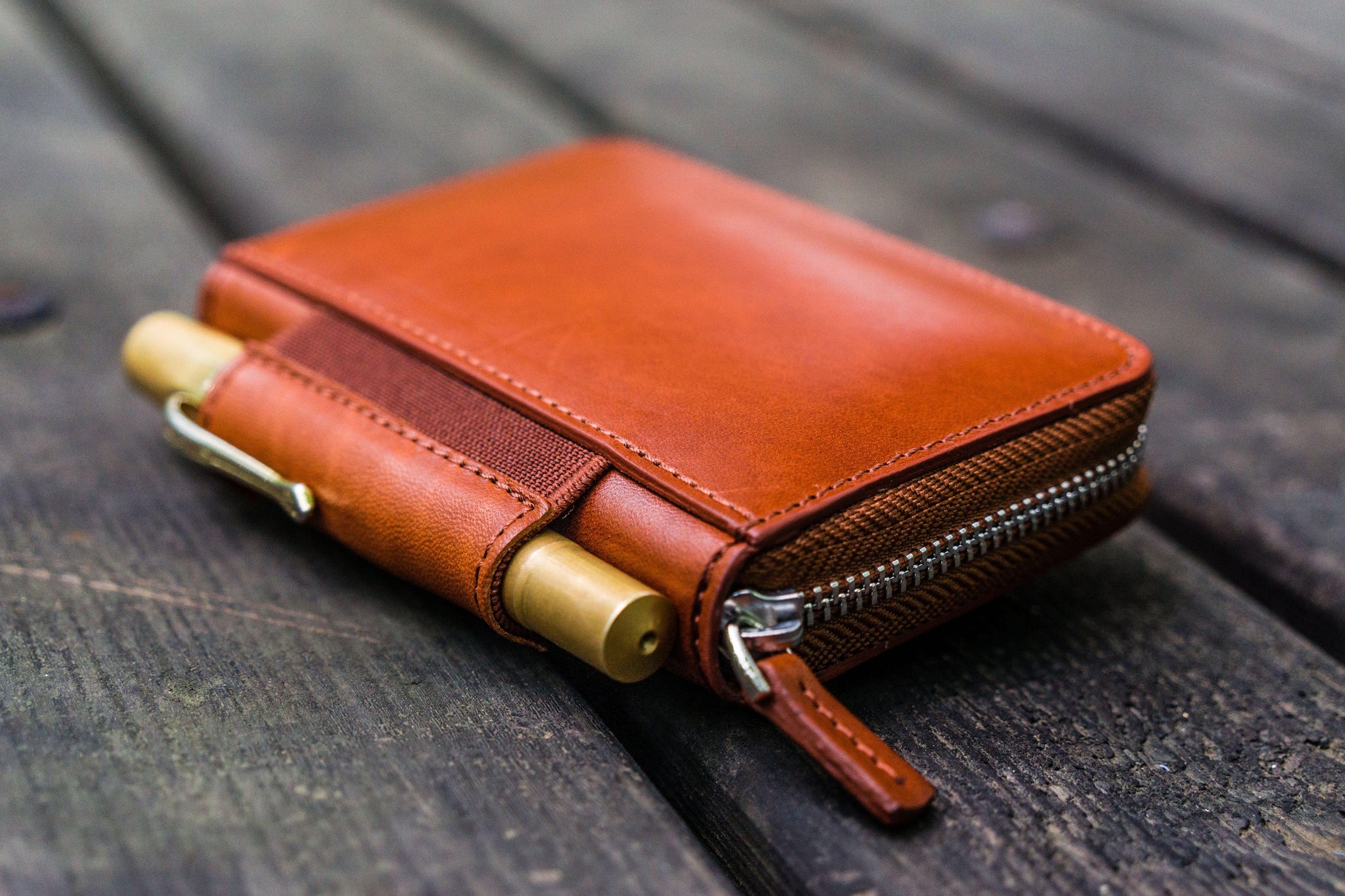 DIY 3-Pocket Wallet Leather Kit 