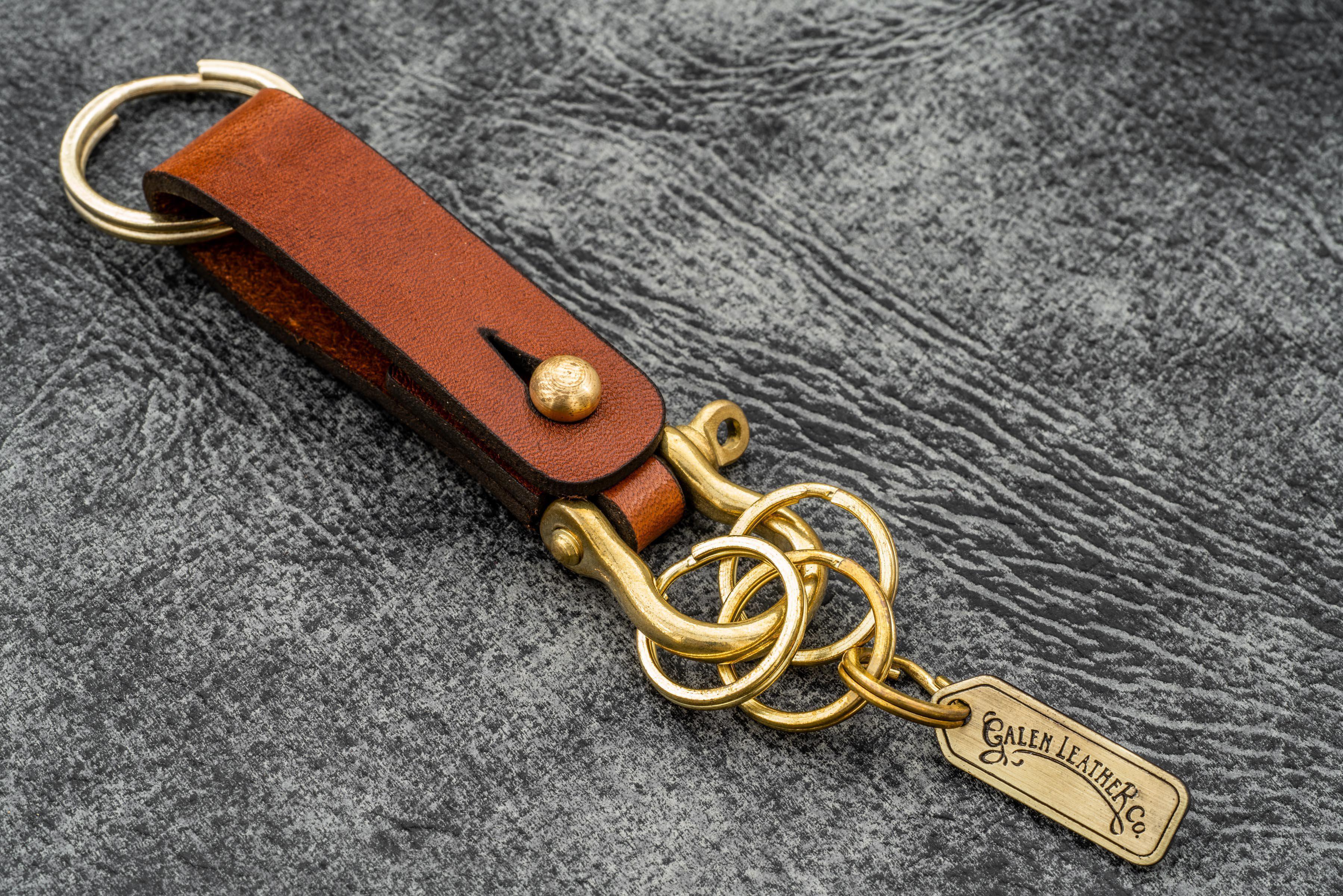 Handmade Leather Key Fob 