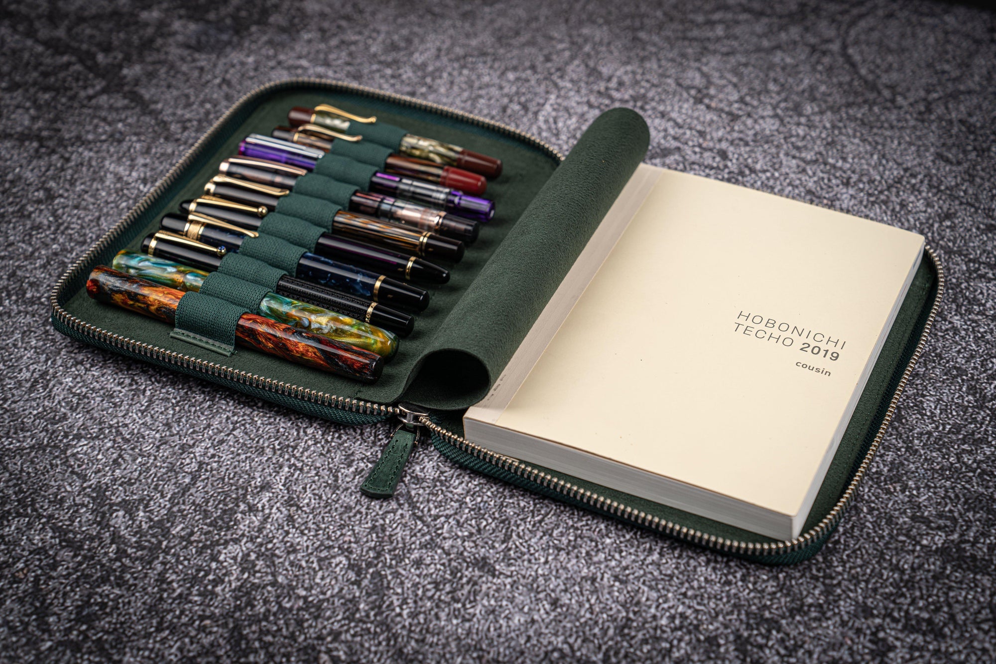 Mini Zippered Leather Pen & Pencil Cases – LeatherNeo