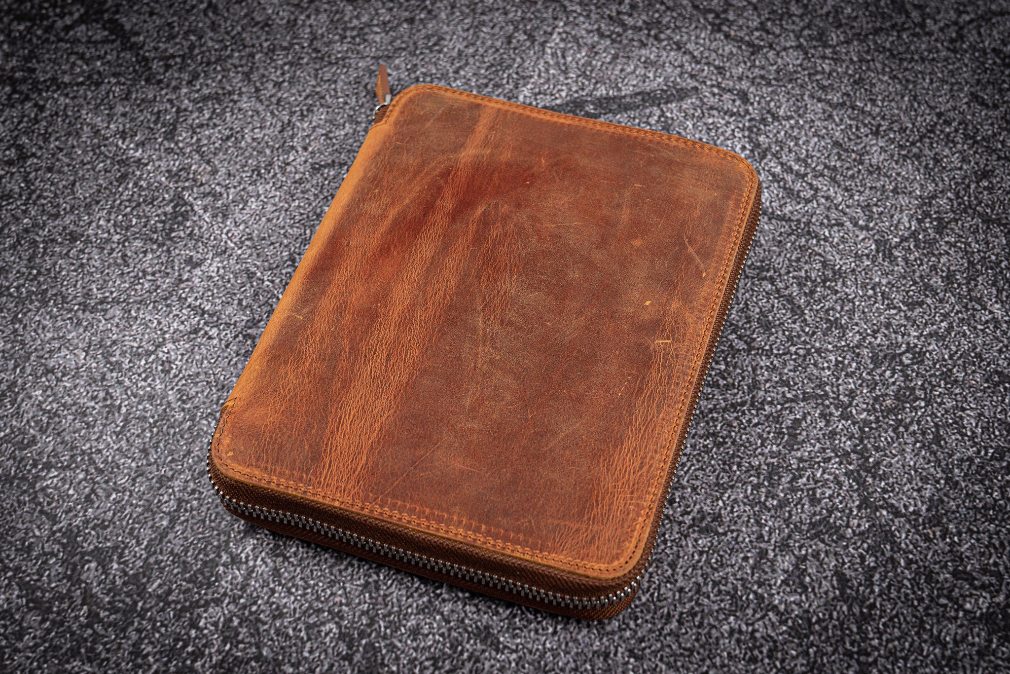 Personalized Leather Laptop Sleeve Crazy Horse Leather 