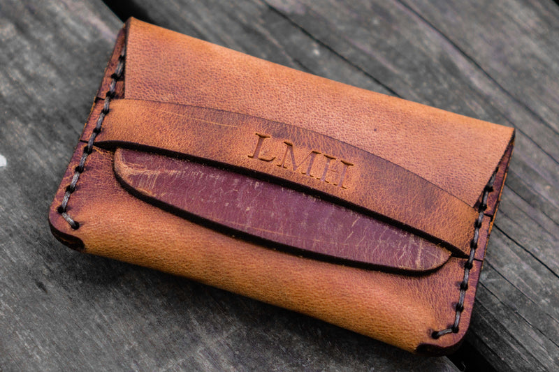 Personalized Handmade Leather Business Card Holders & Wallets - Galen ...