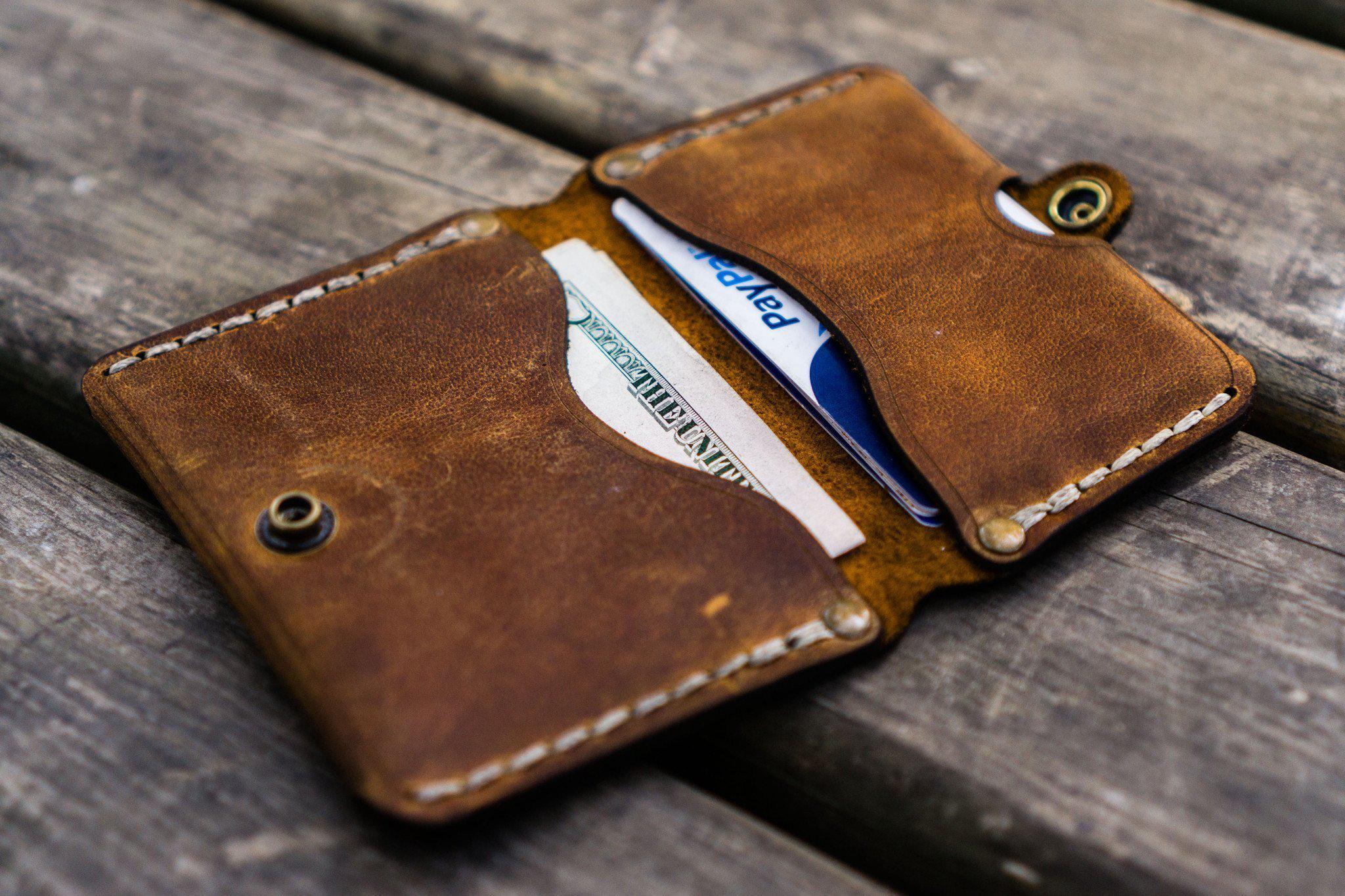 Men's Handmade Leather Wallet Herd Unisex
