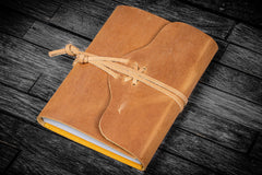 Leather Wrap Journal, Canyon / Large