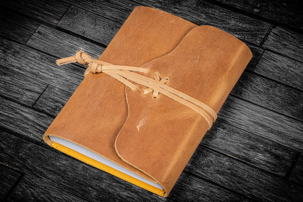 Leather Wrap Journal, Madrone / Large