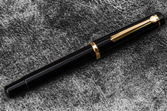 Scrikss 419 Fountain Pen - Black | Buy Online at Galen Leather