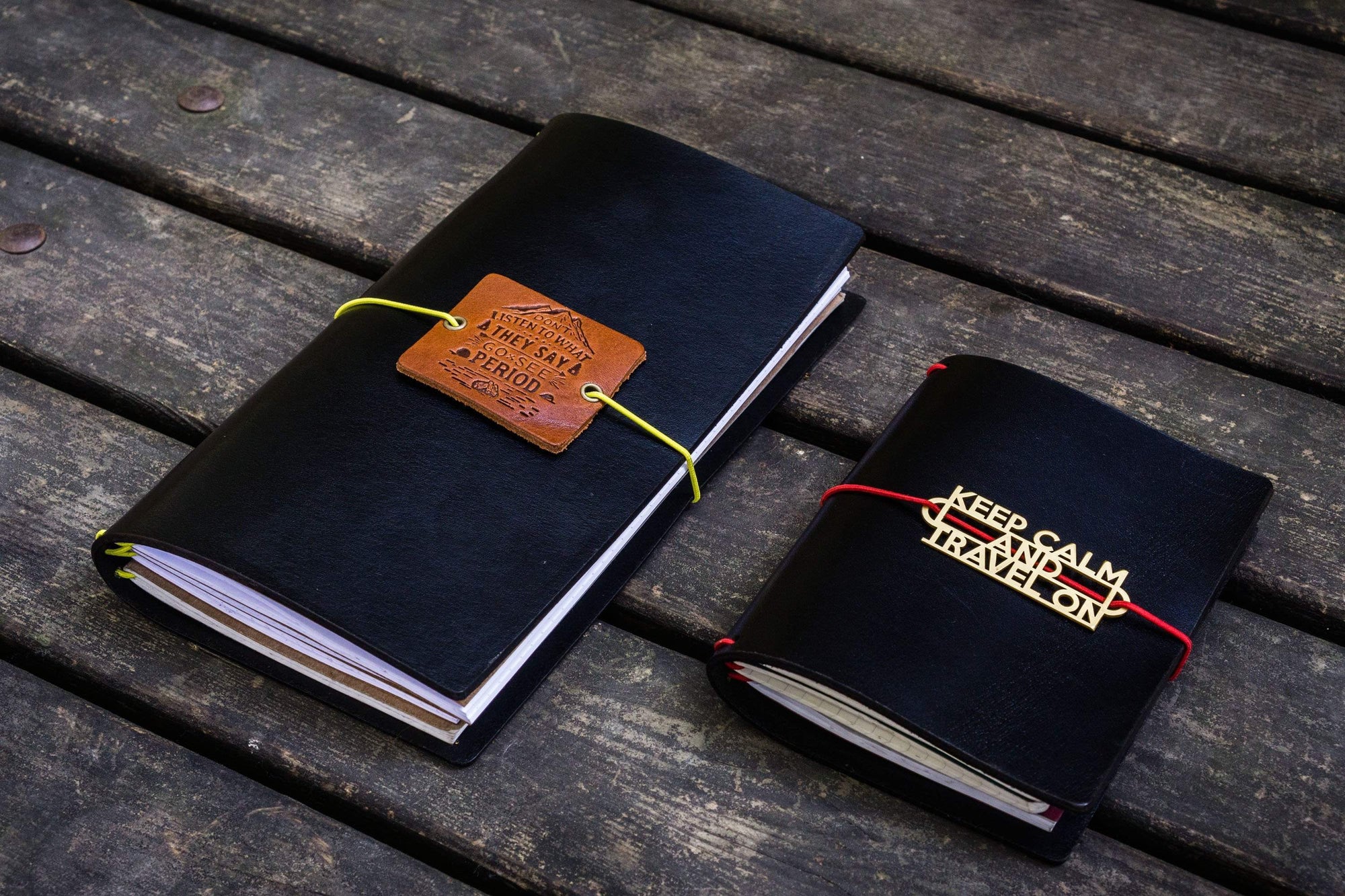 Leather Traveler's Notebooks / Journals / Covers - Galen - Galen Leather