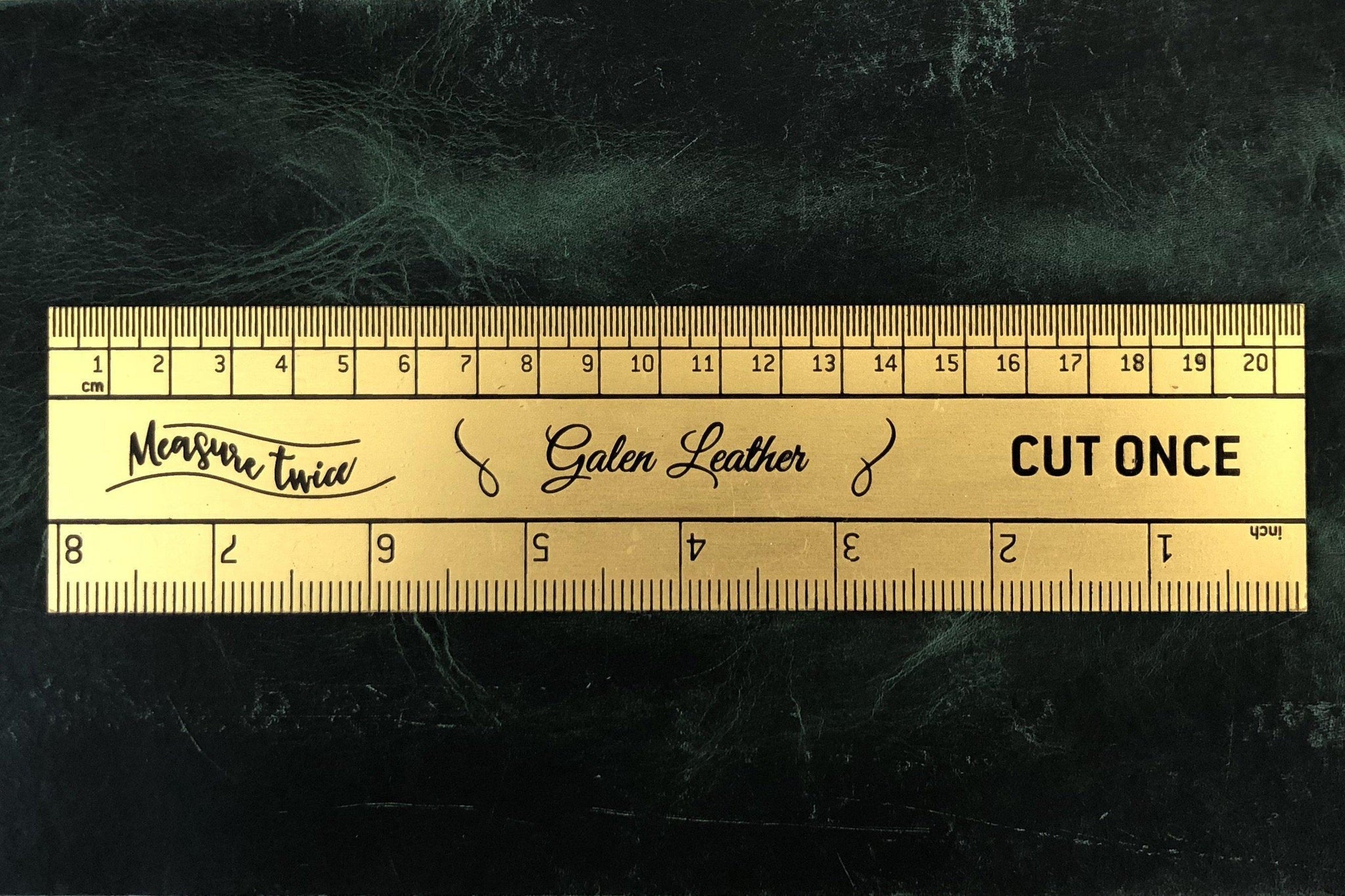 Great Old Handmade 24 Inch Double Sided Ruler with Brass Ends – critical  EYE Finds